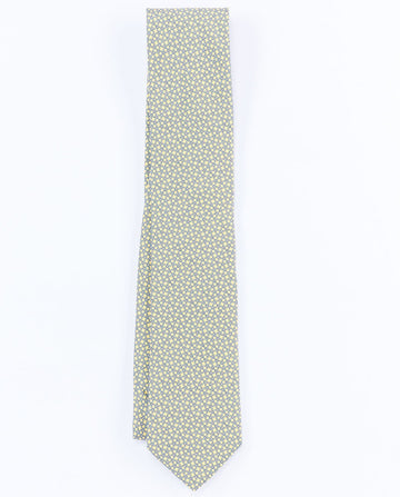 Light Yellow Tie 100% Silk